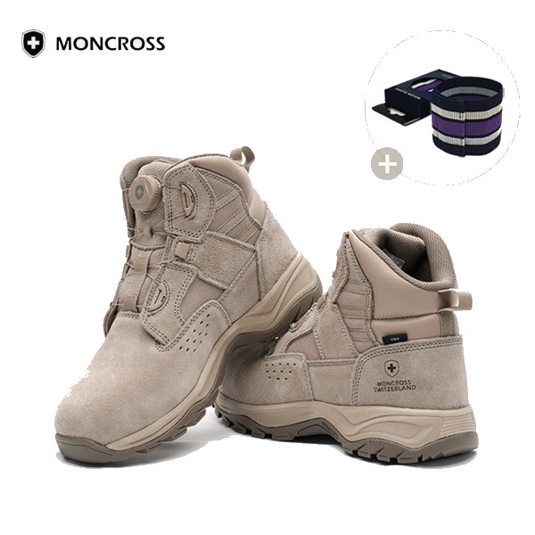 몽크로스 안전화 다이얼 6인치 발편한 사막화 MC-707D