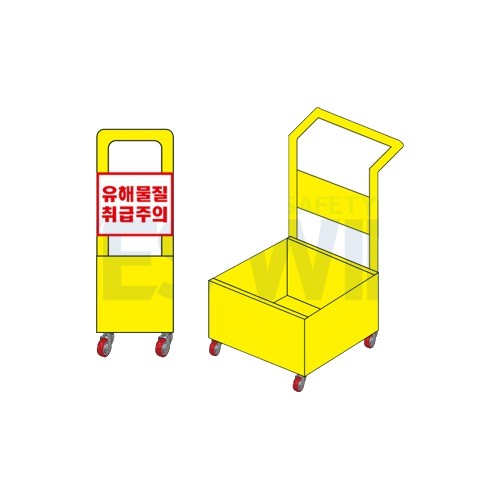 유해물질이송대차 800*300*900mm
