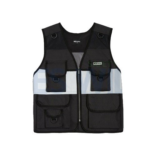 작업복 조끼 K2세이프티 VE-2605(메쉬) (Black)