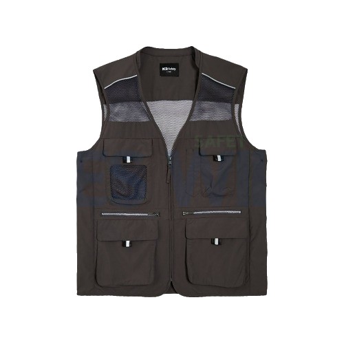 작업복 조끼 K2세이프티 21VE-613R (Charcoal)
