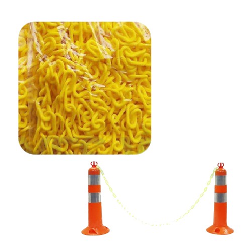 (신도산업) 플라스틱 체인 yellow