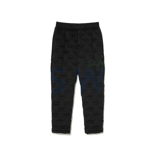 K2 세이프티 동계용 겨울 작업복 패딩 바지 PT-F3302 블랙