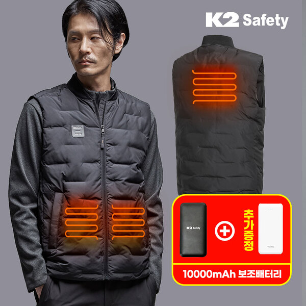 K2 세이프티 슬림히트 발열조끼2 PMF24601 (배터리포함)