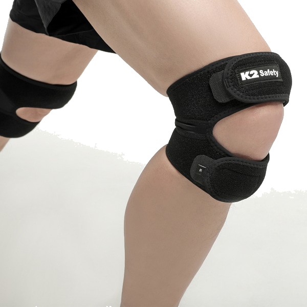 K2세이프티 관절보호 슬개골 무릎보호대2 (Black) IUA24903