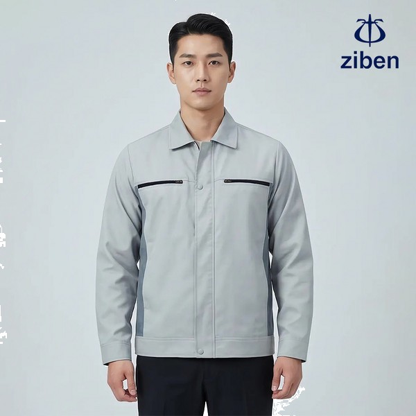 지벤 춘추복 작업복 근무복 유니폼 상의 점퍼 ZB-J132