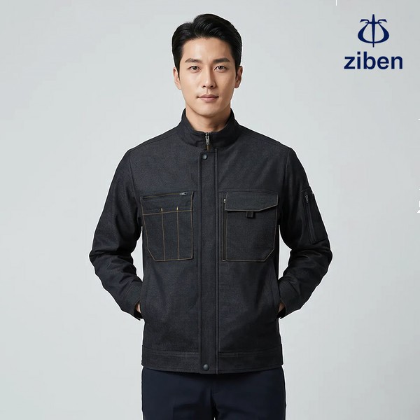 지벤 춘추복 작업복 근무복 유니폼 상의 점퍼 ZB-J2103