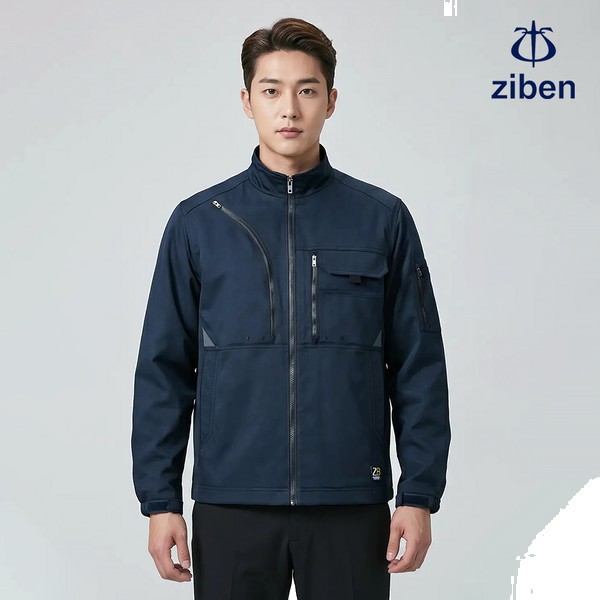 지벤 춘추복 작업복 근무복 유니폼 상의 점퍼 ZB-J2205