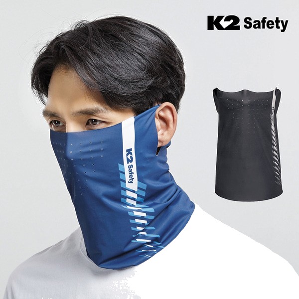 K2세이프티 아이스멀티스카프 여름 자외선차단 골프 넥워머 타공멀티스카프 IUS25902