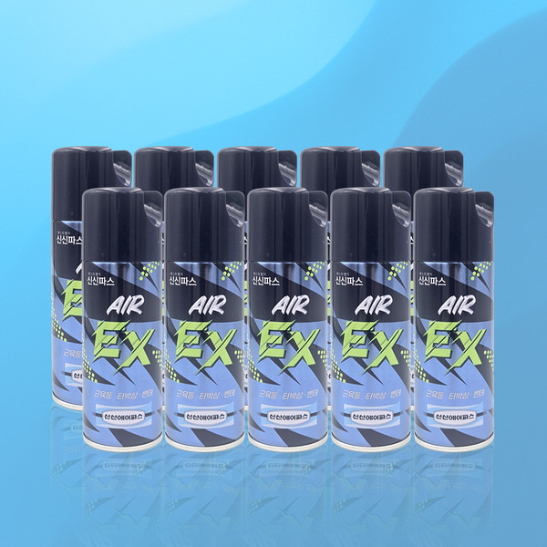 신신제약 에어파스 EX 200ml x 10개