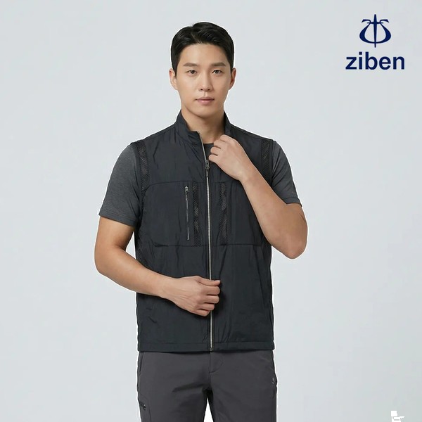 지벤 봄여름 근무복 조끼 ZB-V2221