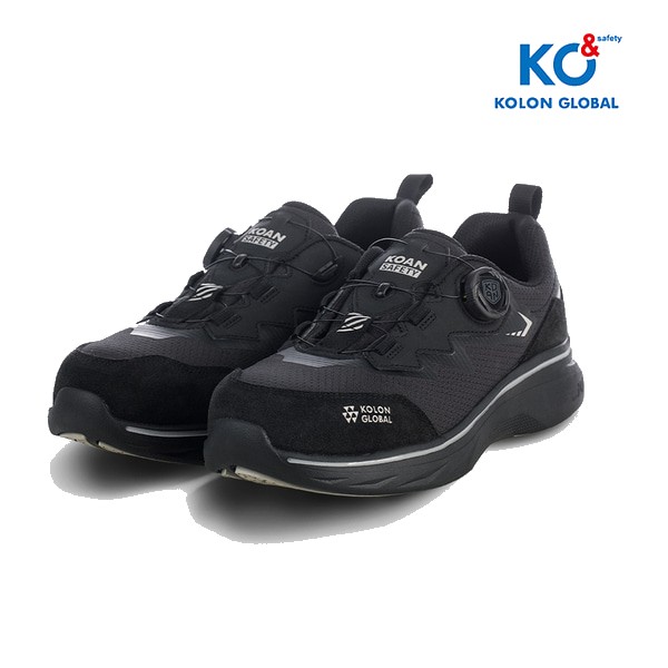 코오롱글로벌 안전화 4인치 논슬립 가벼운 작업화 KS-407D 코오롱 정품 각반 증정