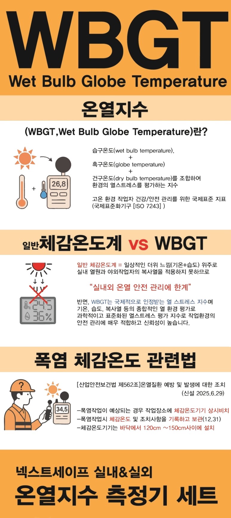 TENMARS 텐마스 디지털 흑구 온습도계 열사병지수 체감온도지수 측정 TM-188 스탠드 세트 상세 이미지