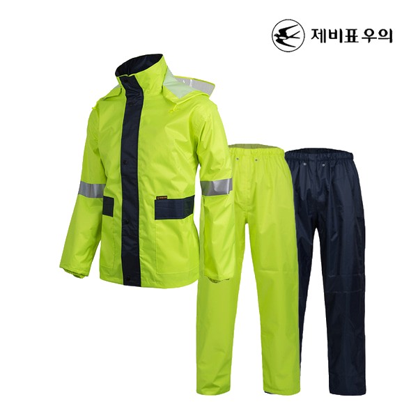 제비표우의 라이더 배달 작업복우의 상하의세트 Si-170