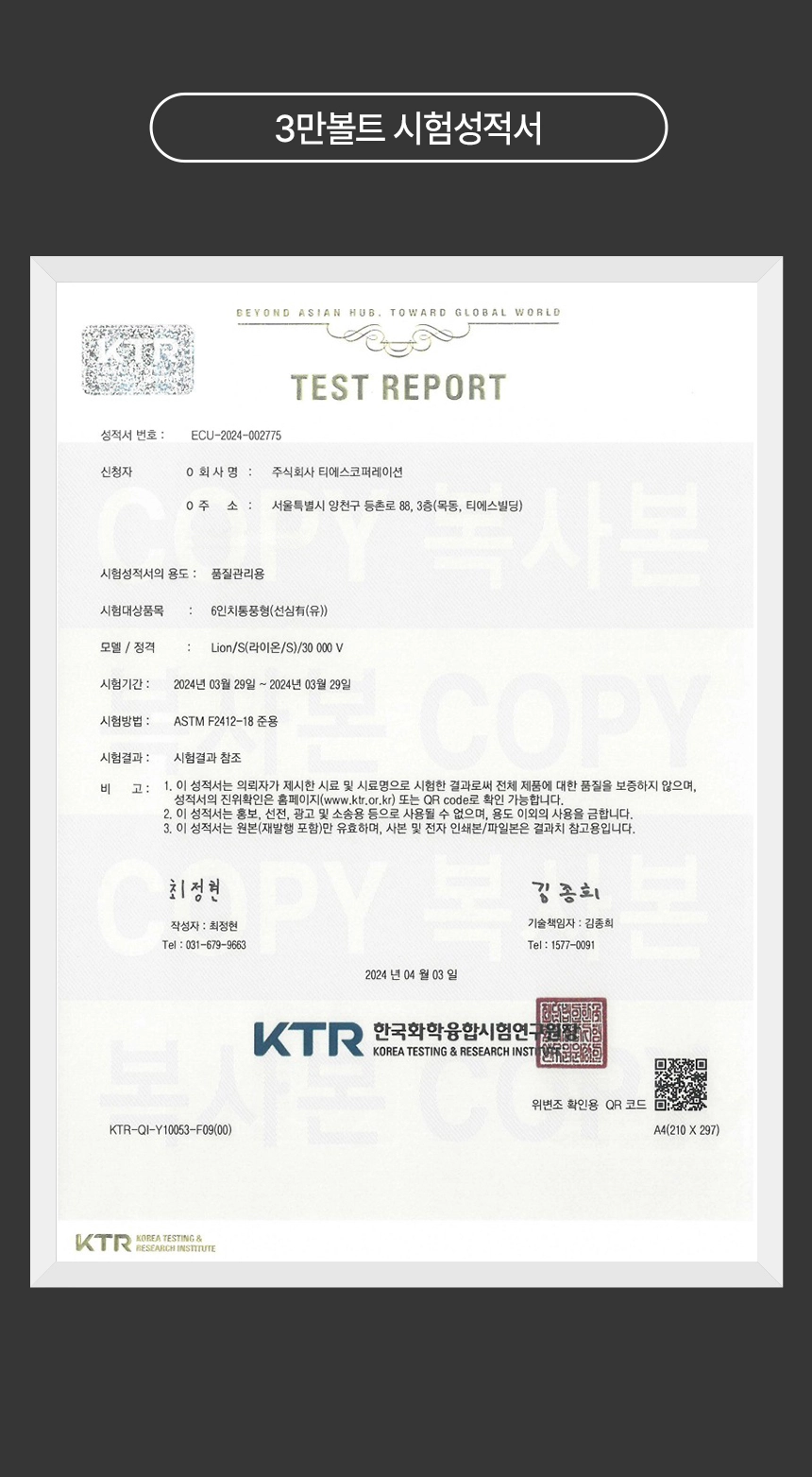 테이크스타 고어텍스 다이얼 안전화 LION-S 상세 이미지