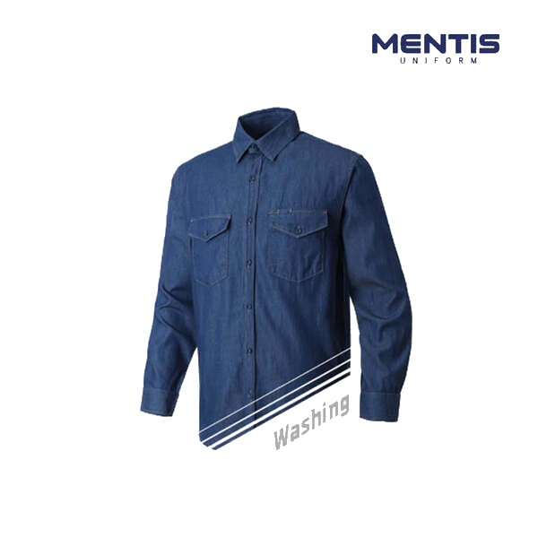 멘티스 4온스 봄 여름 데님 셔츠 MT-865