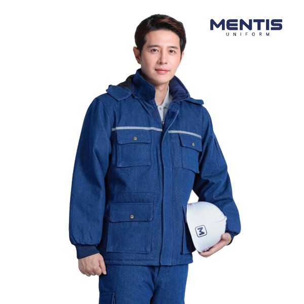 멘티스 추동복 방한데님 가을 겨울 작업복 상의 하의 MT-829