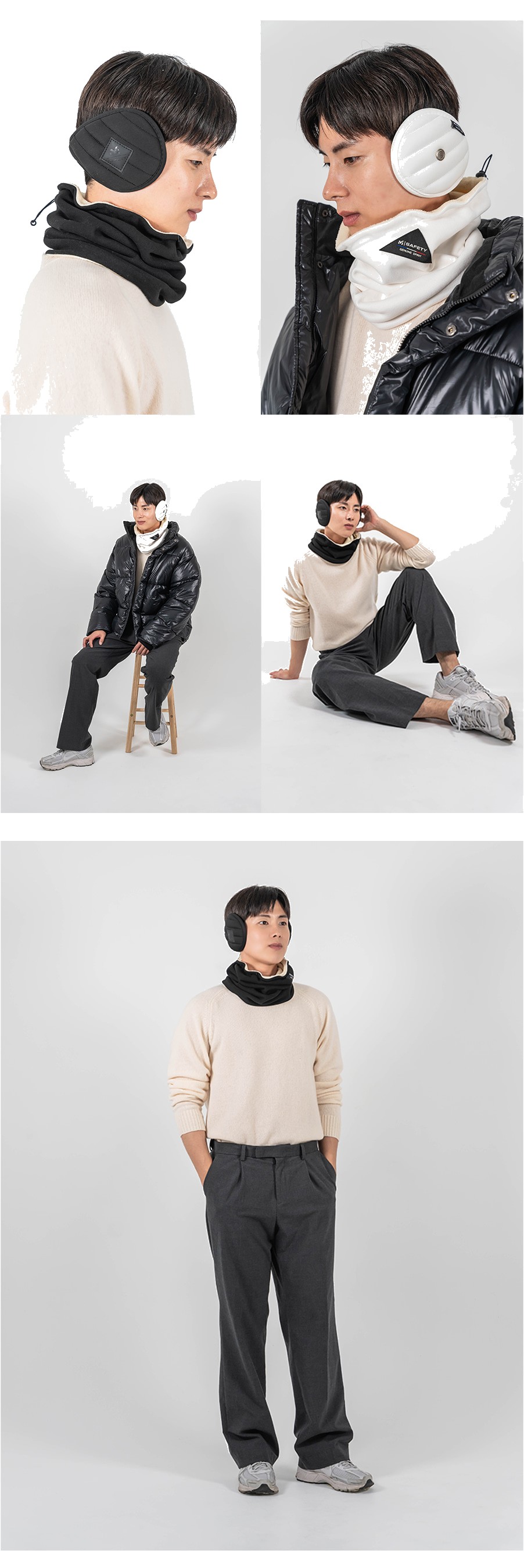 밀레세이프티 등산 낚시 보온용품 방한귀마개 상세 이미지