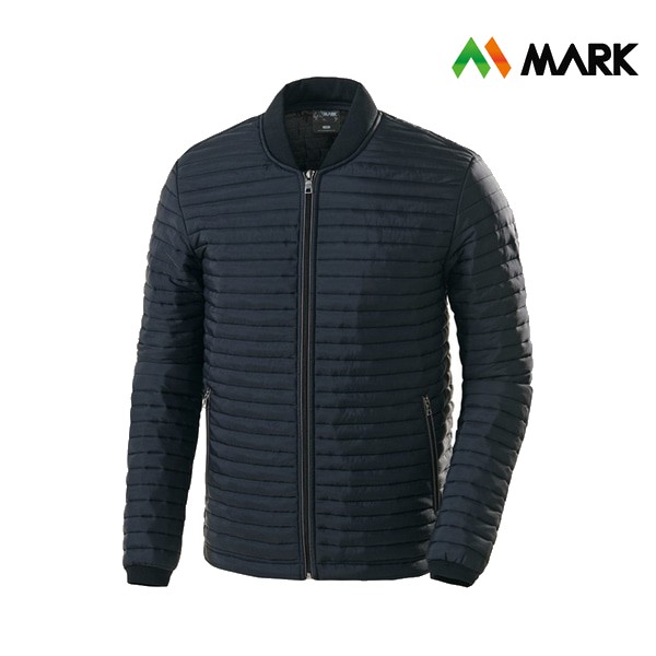 마크 동계용 겨울 작업복 유니폼 스트라이프 경량점퍼 MK-2532 블랙