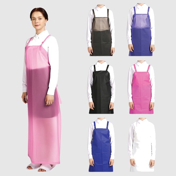 웰프런 우레탄 방수앞치마 대/쌍고리H형