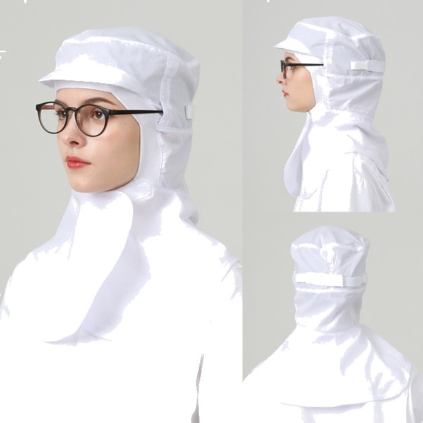 워크라인 어깨 덮개 안경 마스크걸이 위생모
