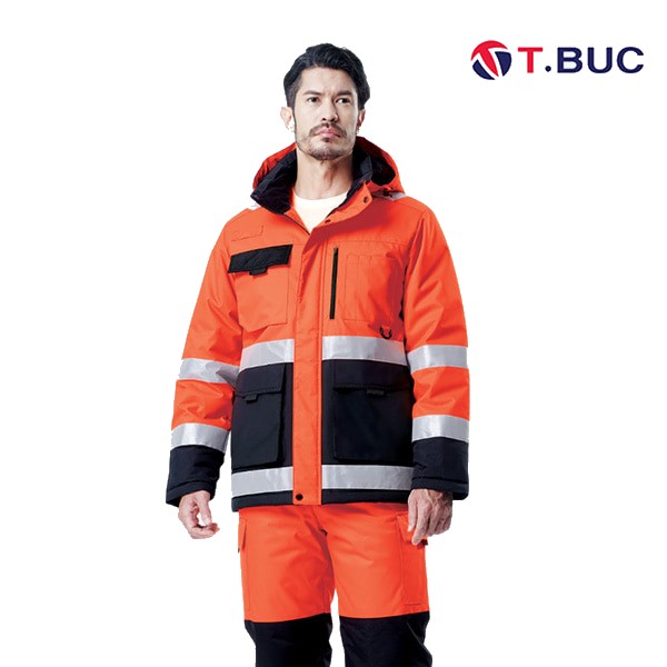 티뷰크 겨울 동계용 작업복 현장복 근무복 상하복 TBS-5032