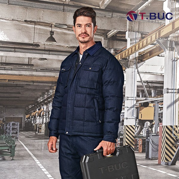 티뷰크 겨울 동계용 작업복 현장복 근무복 상하복 TB-472