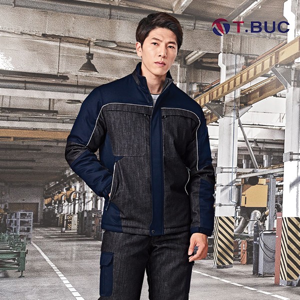 티뷰크 겨울 동계용 작업복 현장복 근무복 상하복 TB-471