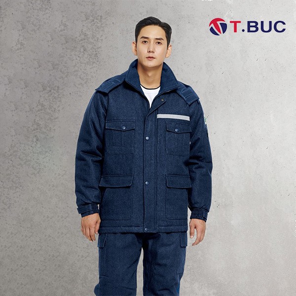 티뷰크 겨울 동계용 작업복 현장복 근무복 상하복 TB-61