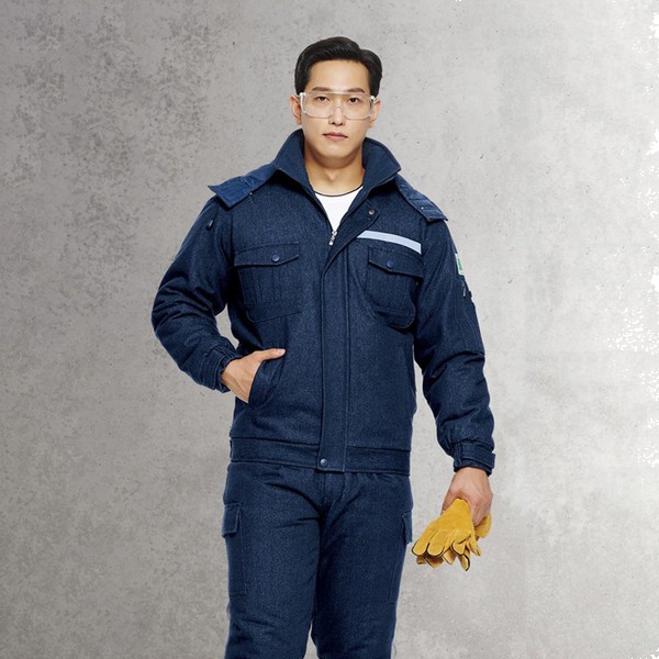 티뷰크 겨울 동계용 작업복 현장복 근무복 상하복 TB-61-1