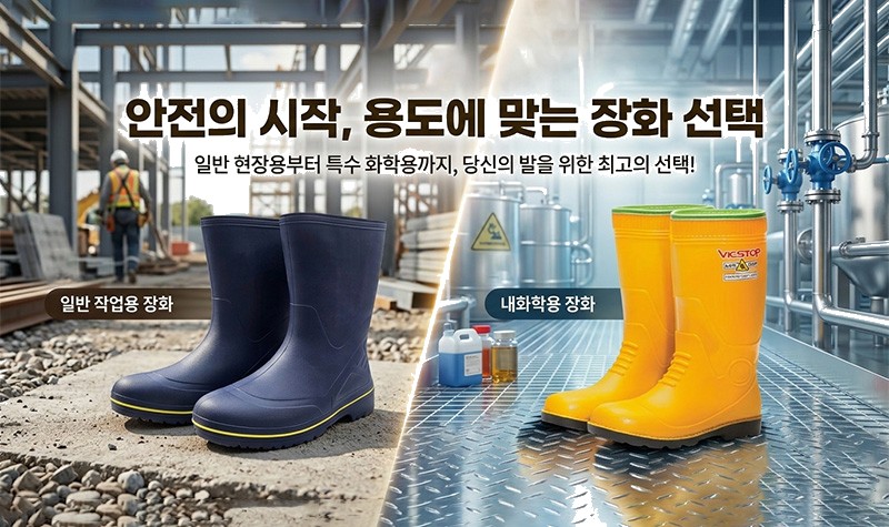 매너티 보생 농수산산업 내화학용 장화 상세 이미지