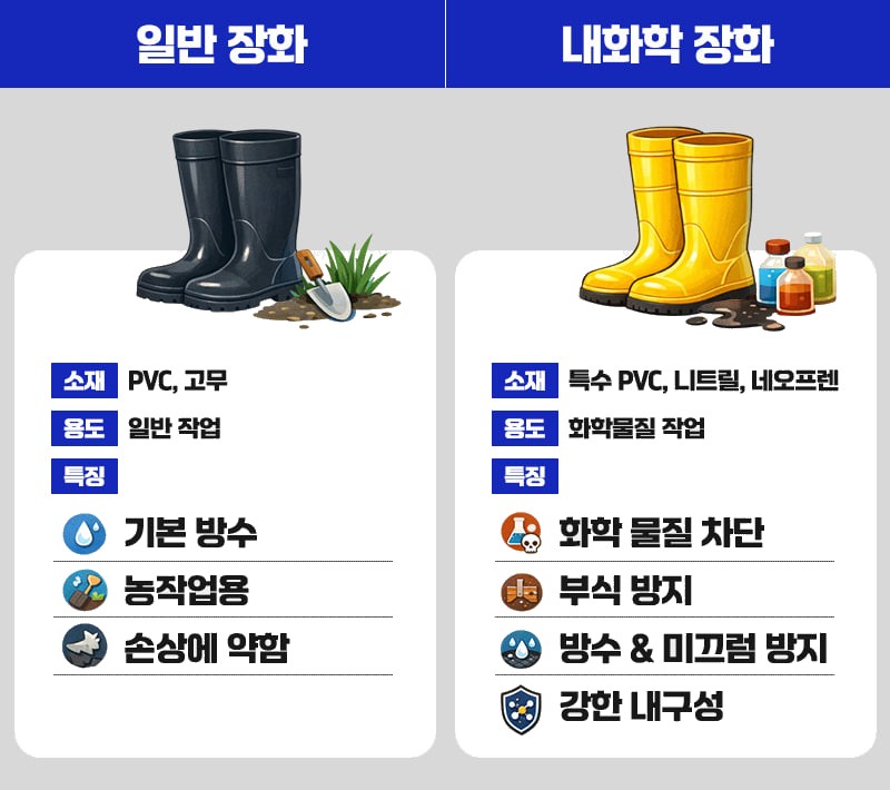 매너티 보생 농수산산업 내화학용 장화 상세 이미지