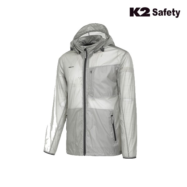 K2세이프티 춘하 근무복 단체복 작업복 휴대용 바람막이 경량점퍼 자켓 JK-6101