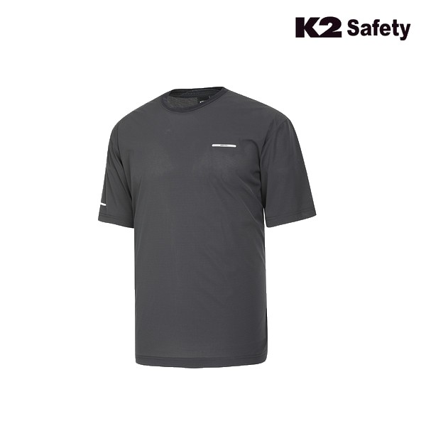 K2세이프티 기능성 라운드 반팔 티셔츠 TS-6206