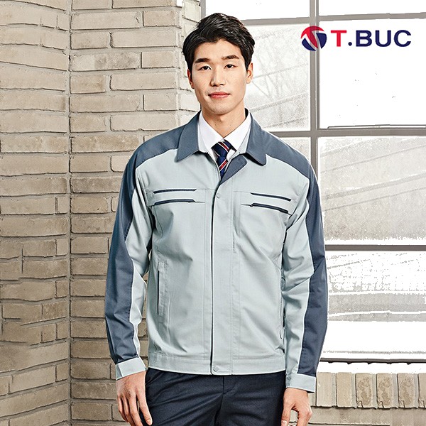 티뷰크 작업복 근무복 현장복 사무복 자켓 T/R 트로피컬 점퍼 TB-102