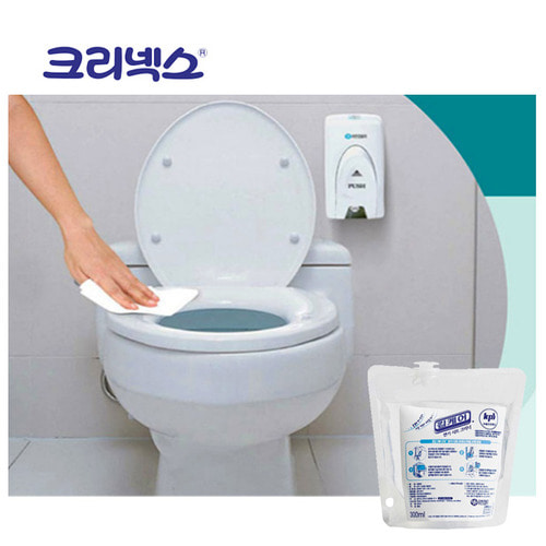 56910 크리넥스 변기시트 크리너 300ml- 낱개
