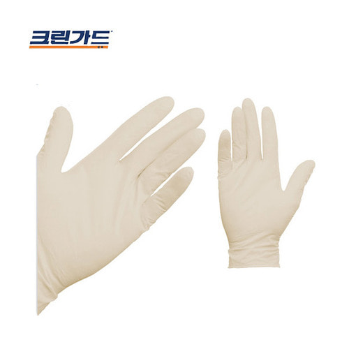 [44127 44128 크린가드 G10 라텍스 글로브 50개/카톤]내포장