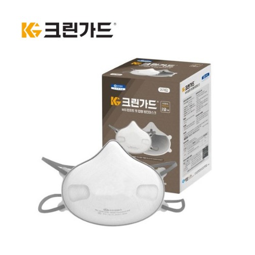 44333 크린가드 M10 컵형 2급 방진마스크(20개/카톤)