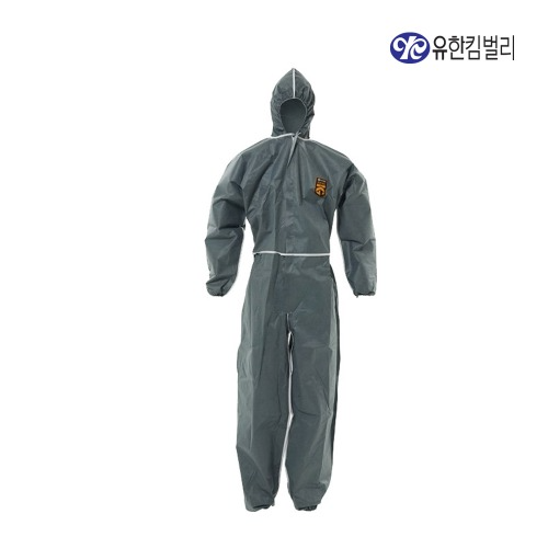 크린가드 A20 프레쉬업 보호복 후드 회색 XL(특대형) 43076/43077